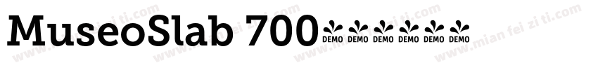 MuseoSlab 700字体转换